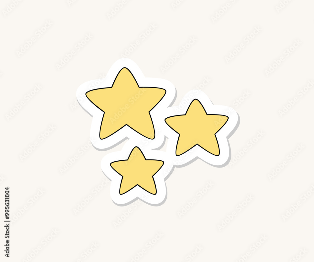stars aesthetic sticker hand drawn illustration stars aesthetic sticker hand drawn illustration