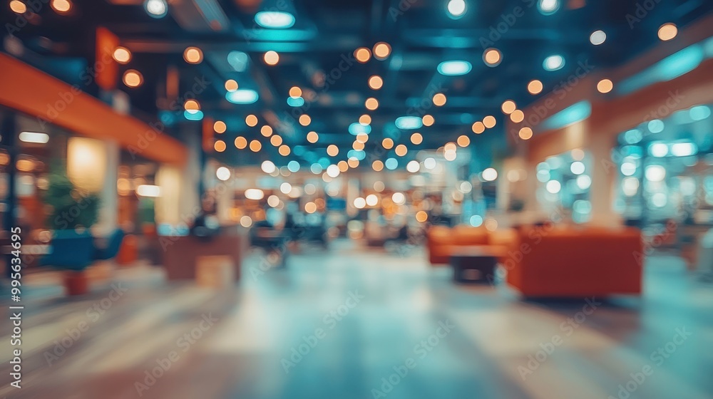 A cozy lounge area with comfortable seating illuminated by warm lights, creating an inviting atmosphere A cozy lounge area with comfortable seating illuminated by warm lights, creating an inviting atmosphere