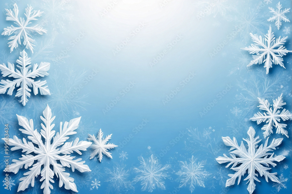 Christmas background with snowflakes Christmas background with snowflakes