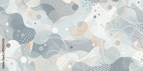 Abstract pastel gray chaotic spots and lines , abstract, pastel, gray, chaotic, spots, lines, art, background, texture