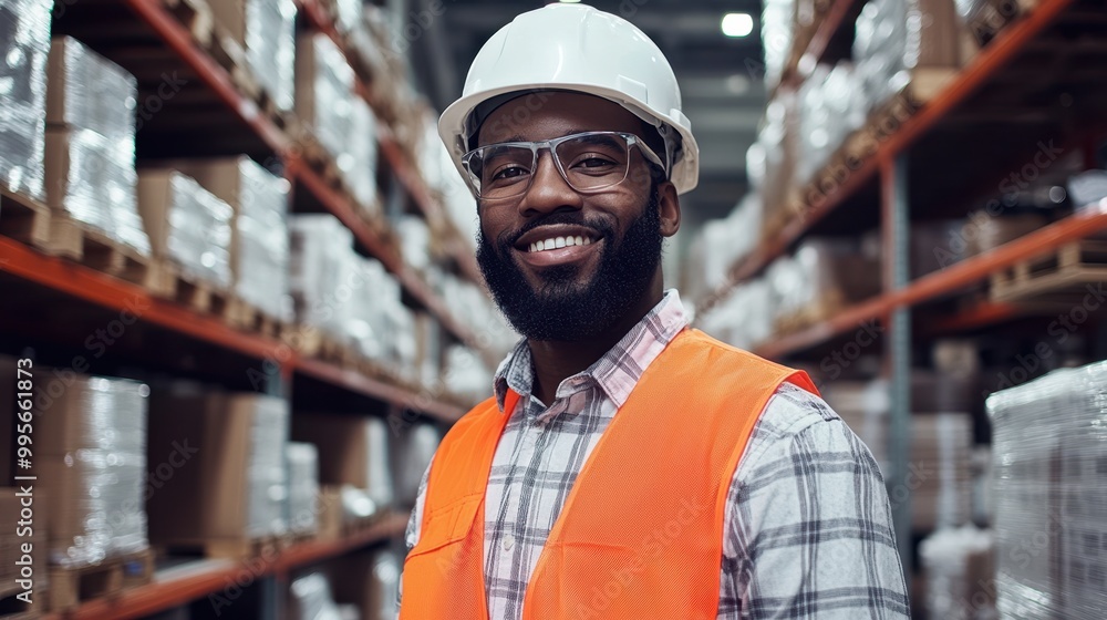 The Smiling Warehouse Worker The Smiling Warehouse Worker