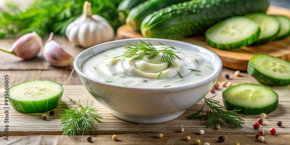 Creamy Greek yogurt based sauce with cucumber, garlic, and dill , Greek, tzatziki, sauce, appetizer, yogurt, cucumber Creamy Greek yogurt based sauce with cucumber, garlic, and dill , Greek, tzatziki, sauce, appetizer, yogurt, cucumber