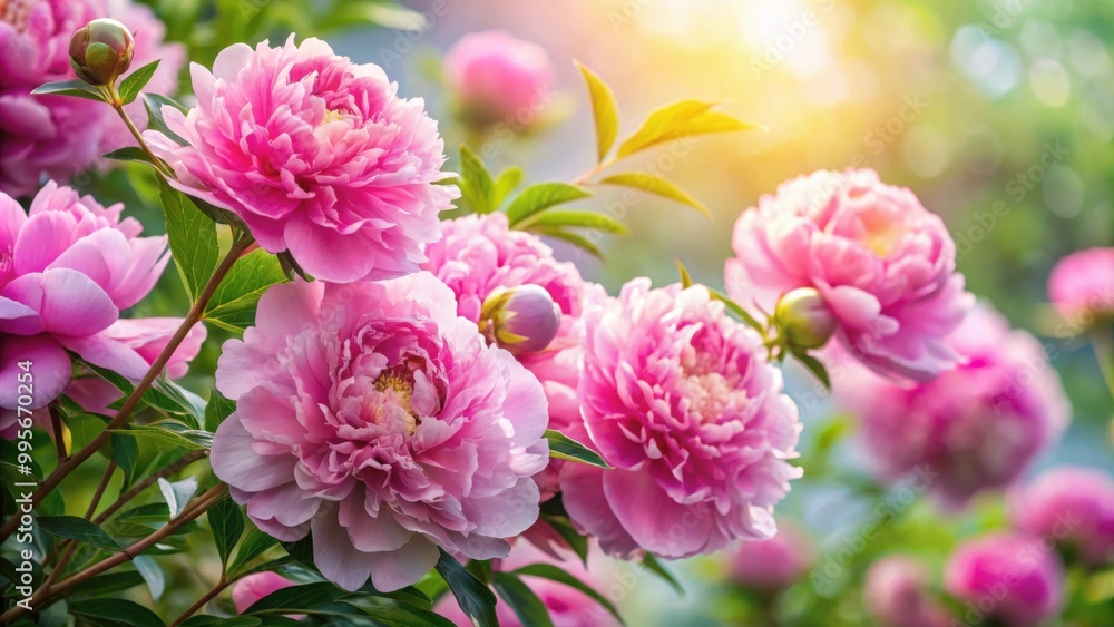 Pink peony tree flowers in full bloom , pink, peony, tree, flowers, blooming, garden, spring, nature, petals, delicate, beautiful Pink peony tree flowers in full bloom , pink, peony, tree, flowers, blooming, garden, spring, nature, petals, delicate, beautiful