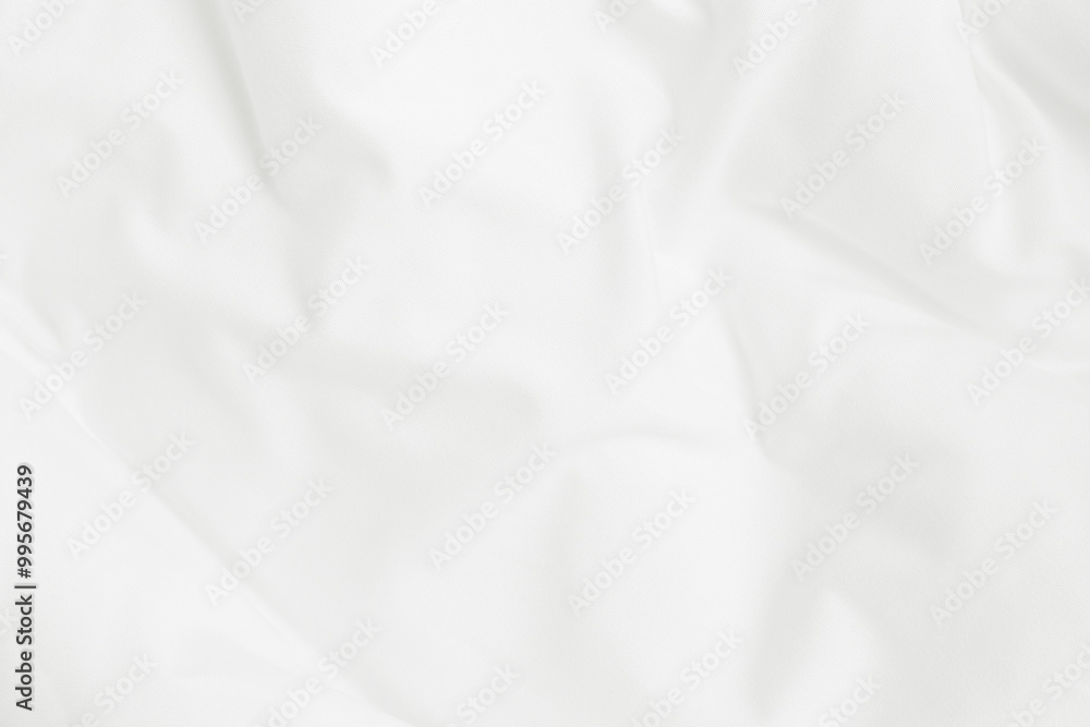 Texture of white blanket and bedding sheet with crumpled or messy in bedroom after wake up. Texture of white blanket and bedding sheet with crumpled or messy in bedroom after wake up.