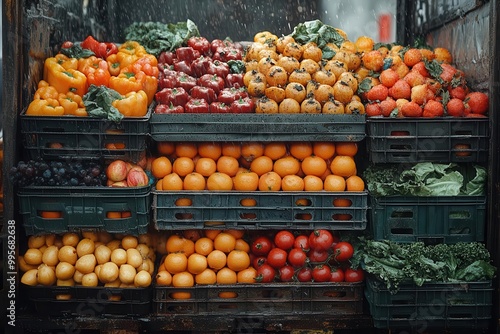 a striking image of perfectly preserved food found in a dumpster highlighting the stark contrast between abundance and waste a thoughtprovoking representation of food waste