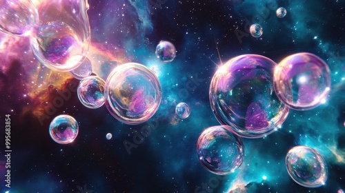 Enchanting Cosmic Bubbles: A Celestial Wonderland