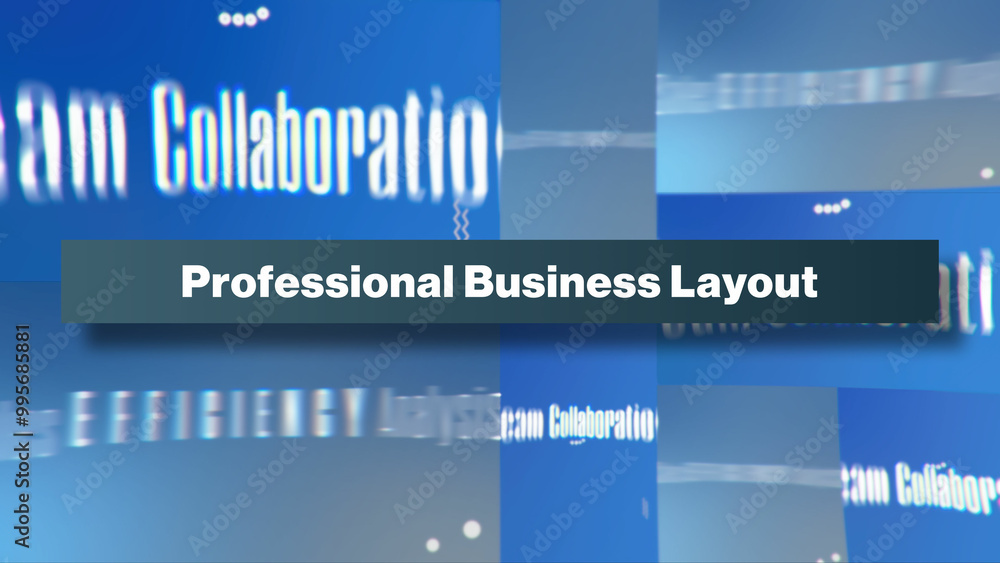 Professional Business Layout | Multi-Resolutions and Color Control ...