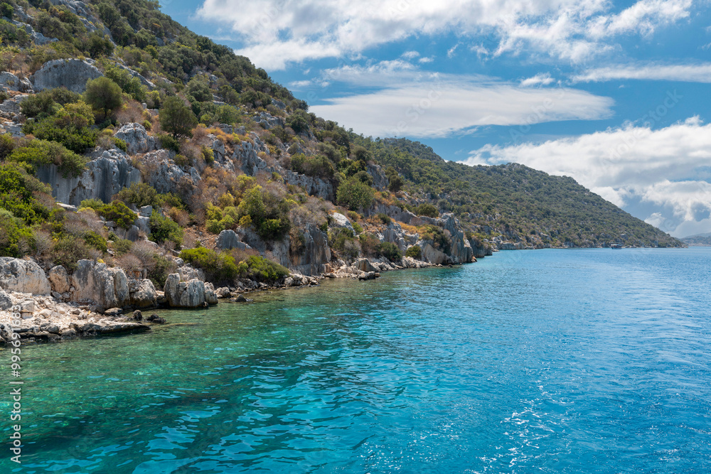 Kekova Island and Sunken City, Demre, Turkey Kekova Island and Sunken City, Demre, Turkey