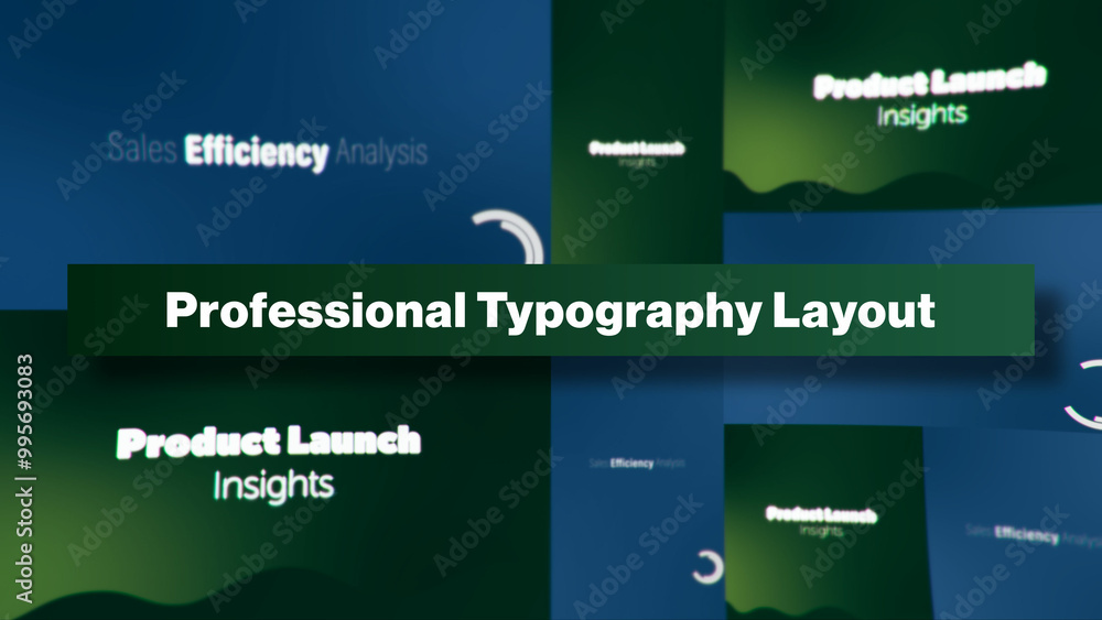 Professional Typography Layout Multi Resolutions And Color Control