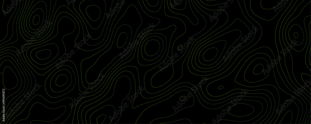 Dark Background Topography Illustration Featuring Geometric Contours and Wavy Relief Lines for a Modern Hiking Template
Dark Background Topography Illustration Featuring Geometric Contours and Wavy Relief Lines for a Modern Hiking Template
