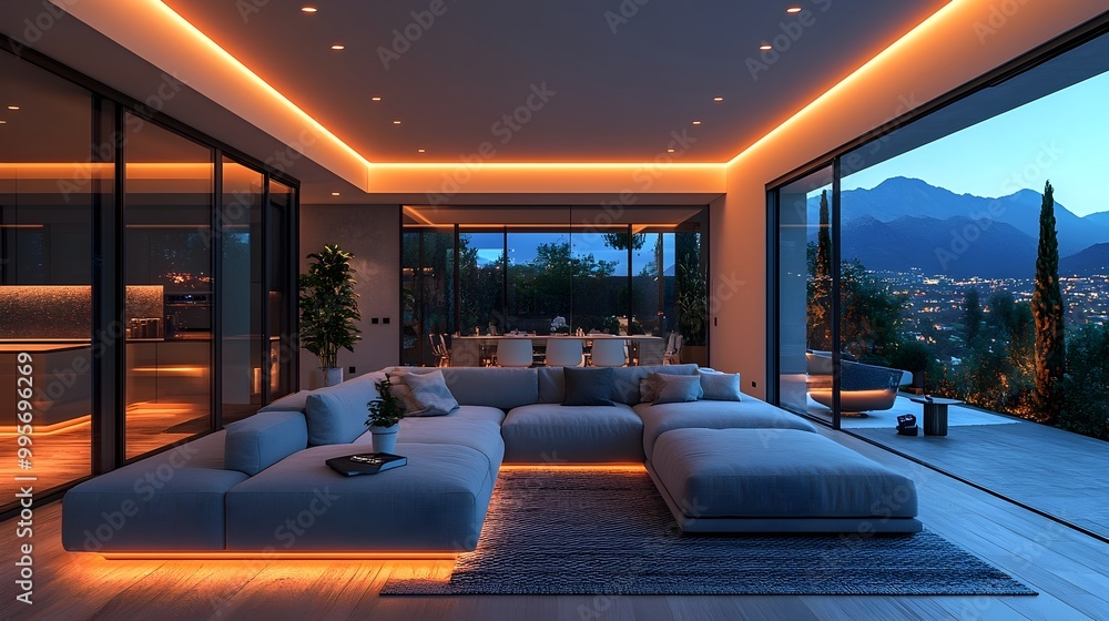 Interconnected Smart Home Control System with Modern Devices and Automation Interconnected Smart Home Control System with Modern Devices and Automation