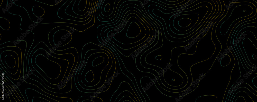 Seamless Black Topographic Map with Geometric Contours and Wavy Lines for a Modern Nature and Travel Template
Seamless Black Topographic Map with Geometric Contours and Wavy Lines for a Modern Nature and Travel Template
