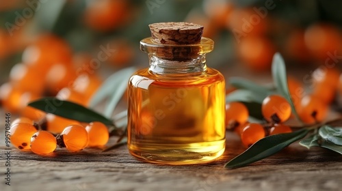 Nourishing Sea Buckthorn Oil Extracted from Berries for Radiant Skin Health