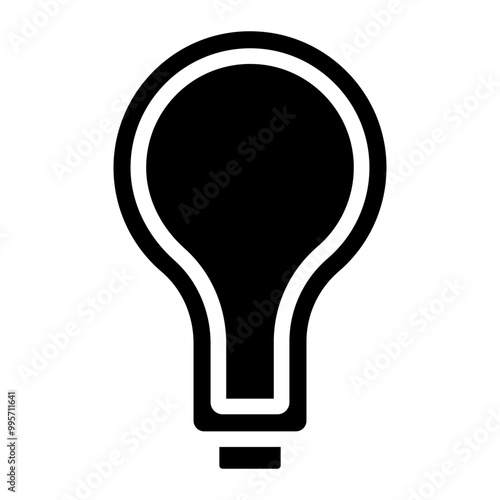 light bulb glyph 