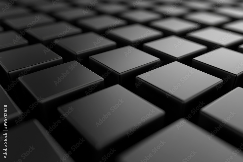 Close-up View of a Textured Black Tile Pattern in a Modern Interior Space During Daylight Hours Close-up View of a Textured Black Tile Pattern in a Modern Interior Space During Daylight Hours