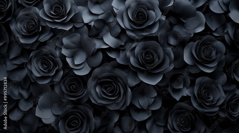 Black Roses Create a Striking Floral Backdrop for Events and Celebrations in Elegant Settings Black Roses Create a Striking Floral Backdrop for Events and Celebrations in Elegant Settings