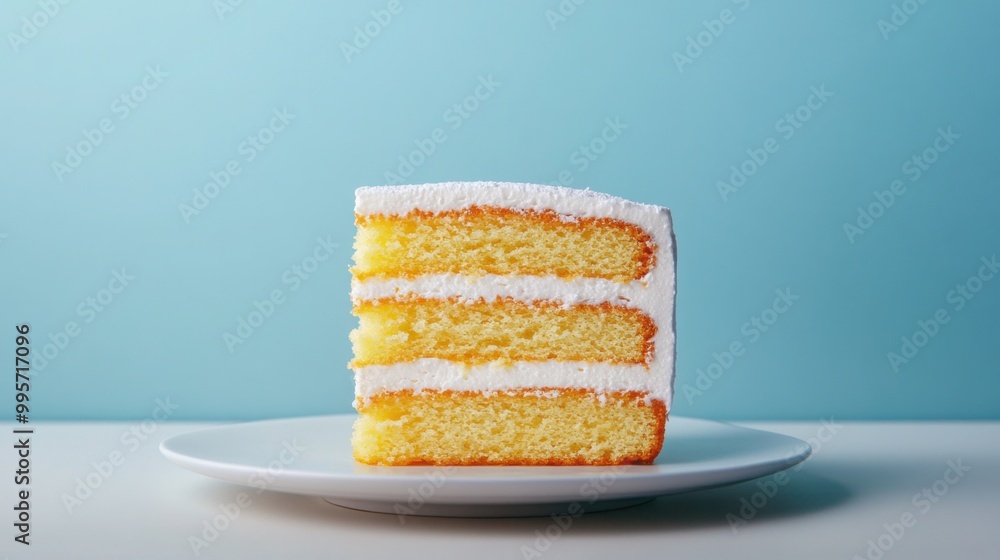 bright background that focuses attention on the details of the cake's layers bright background that focuses attention on the details of the cake's layers