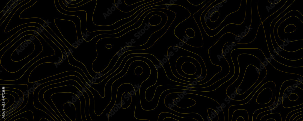 Abstract Black Topography Sketch Featuring Geometric Contours and Wavy Lines for a Seamless Terrain Map Design
Abstract Black Topography Sketch Featuring Geometric Contours and Wavy Lines for a Seamless Terrain Map Design