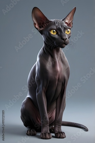 Sphinx cat breed photo