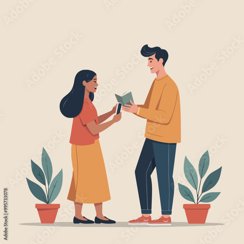 Friends Sharing Knowledge