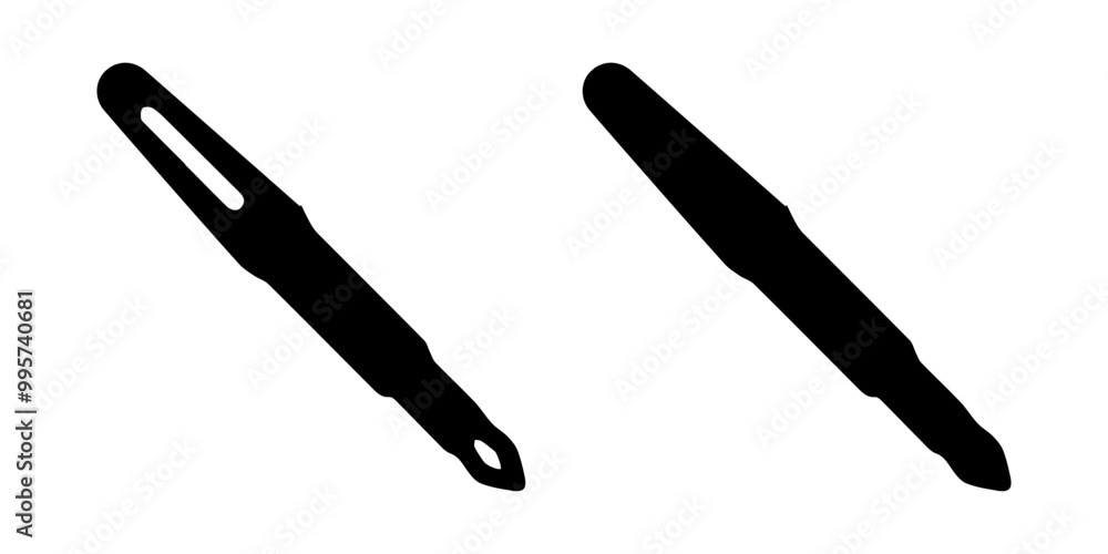 Pen and pencil icon. Marker and crayon drawing symbol. Sketch tool vector. Pen and pencil icon. Marker and crayon drawing symbol. Sketch tool vector.