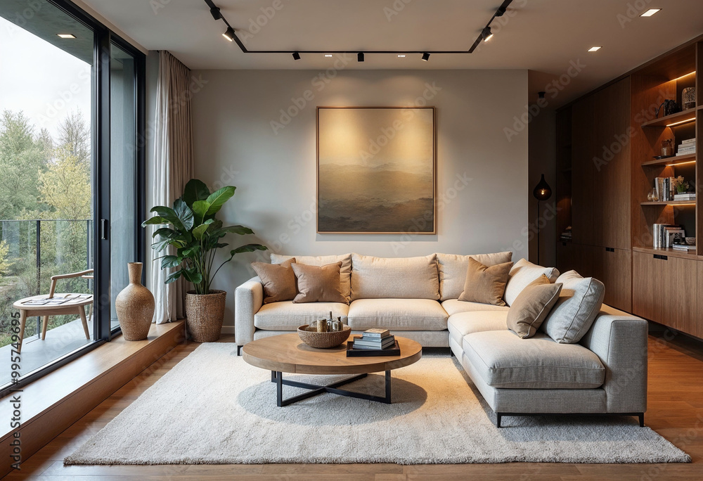 Fototapeta premium modern living room