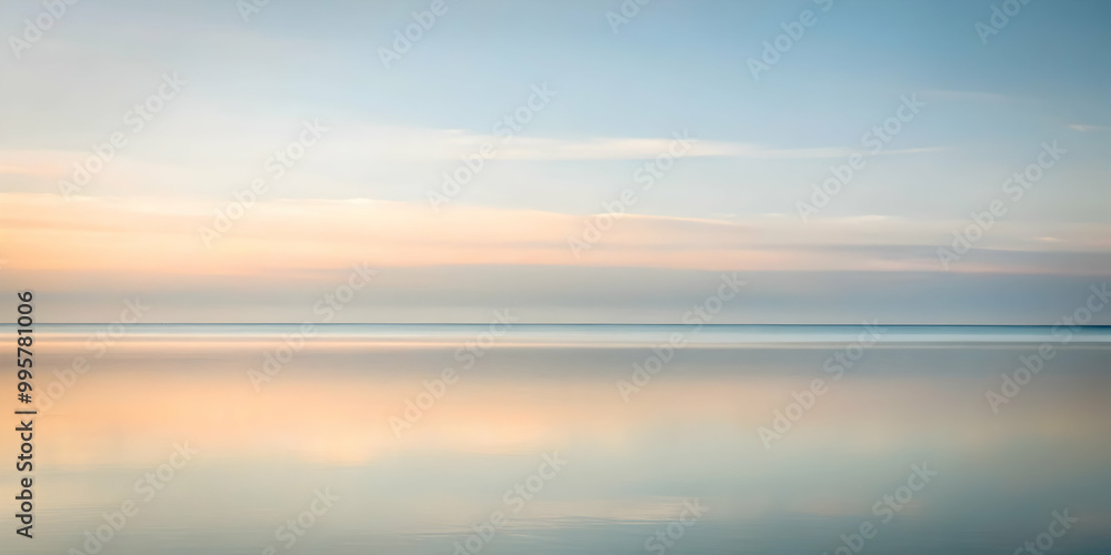 Tranquil Horizon: A serene seascape at dawn, captured with a soft focus, evokes tranquility and a sense of peace. The gentle, pastel hues of the sky and water create a calming ambiance. Tranquil Horizon: A serene seascape at dawn, captured with a soft focus, evokes tranquility and a sense of peace. The gentle, pastel hues of the sky and water create a calming ambiance.