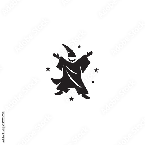 Wizard logo or icon design