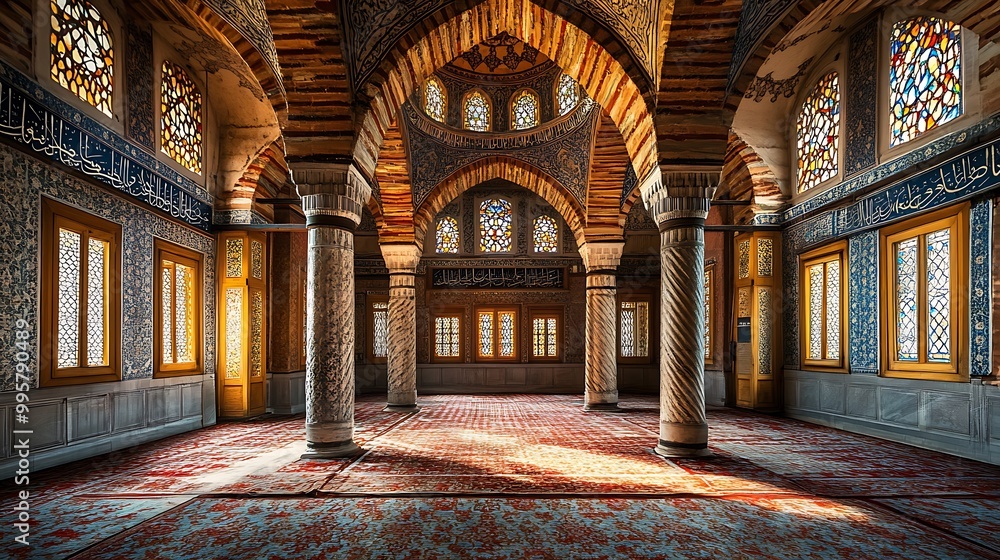Obraz premium Interior View of a Mosque