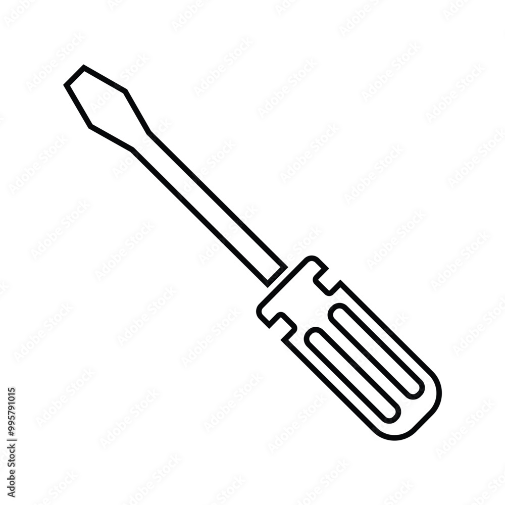 screwdriver icon for installing bolts screwdriver icon for installing bolts