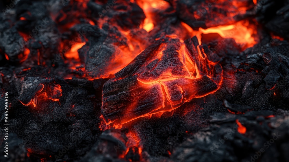 The Glowing Charcoal Embers The Glowing Charcoal Embers