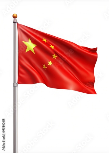 The Chinese national flag, the Five Starred Red Flag