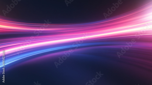 Abstract digital lines and soft light accents on a dark background, perfect for promoting tech products or services.