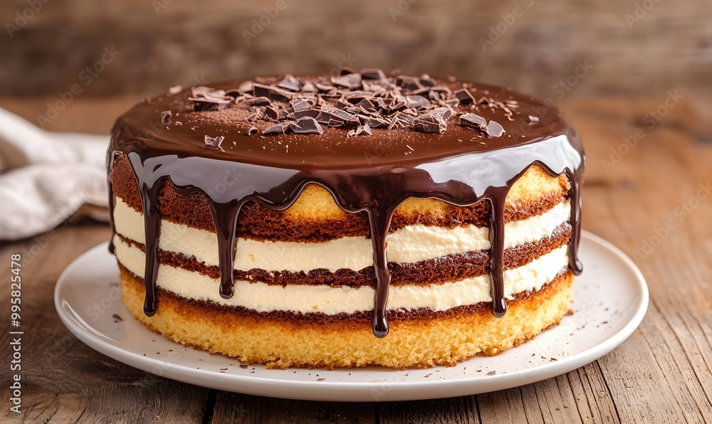 Boston Cream Pie,Generative AI Boston Cream Pie,Generative AI