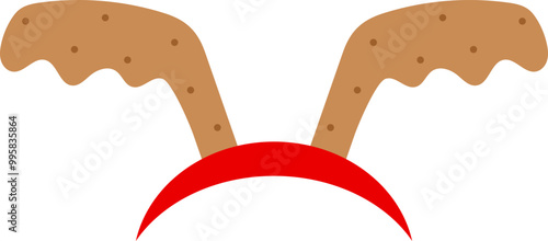 Headband Moose Antler Christmas Element