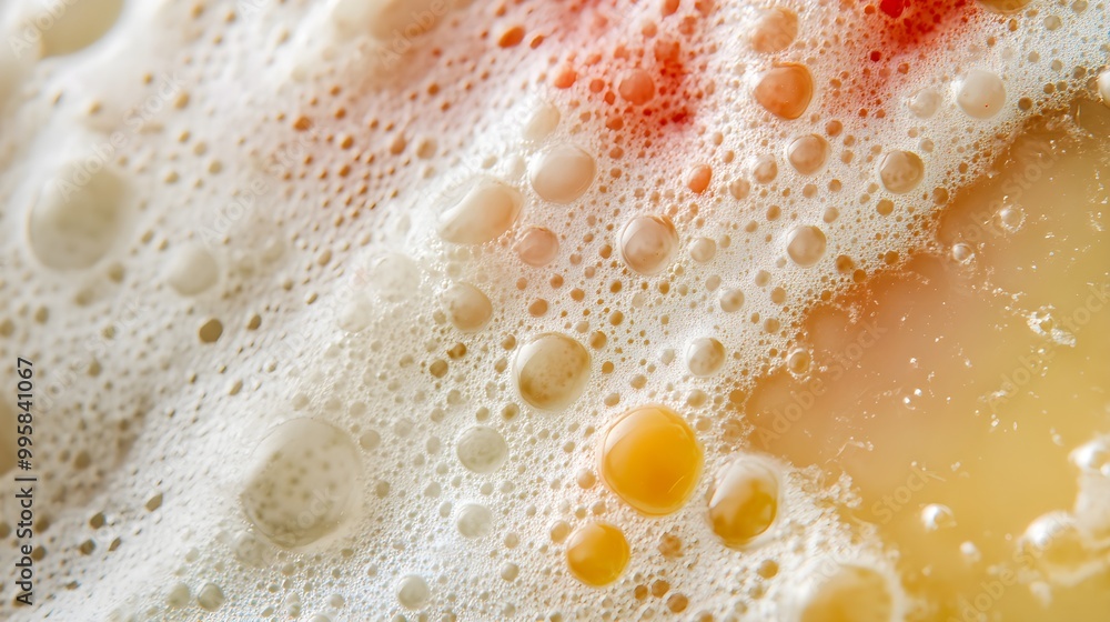 Macro view of skin with acne inflammation, redness, and active healing, capturing the transformation from irritated to smooth skin Macro view of skin with acne inflammation, redness, and active healing, capturing the transformation from irritated to smooth skin