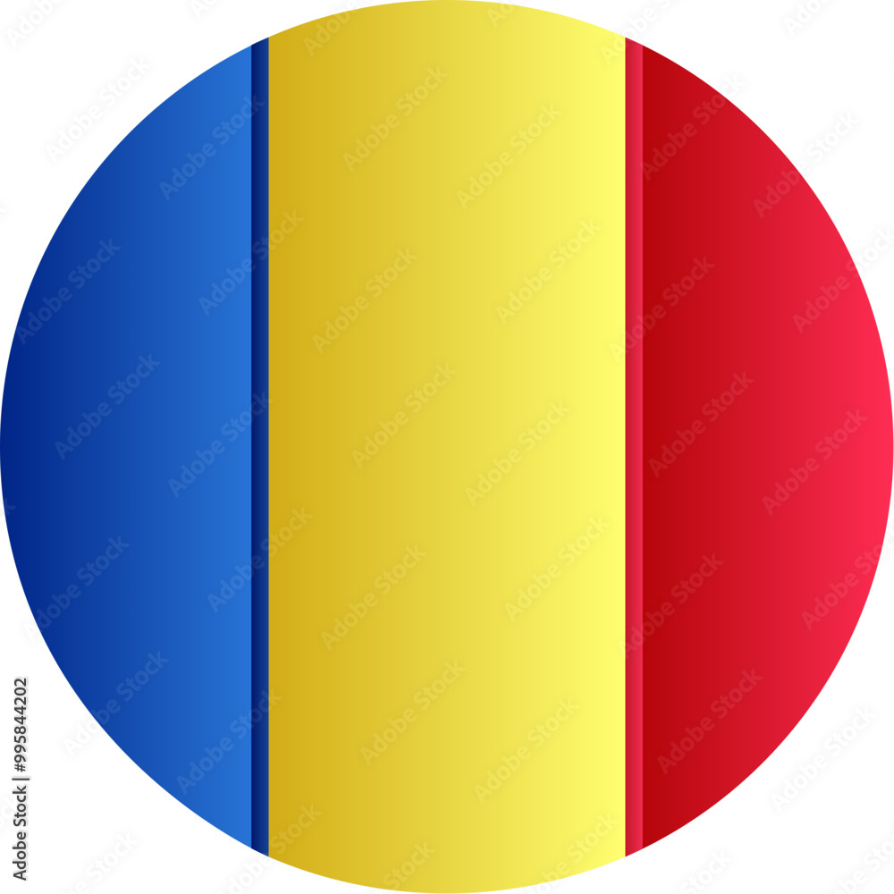 Fototapeta premium RomaniaFlag Icon