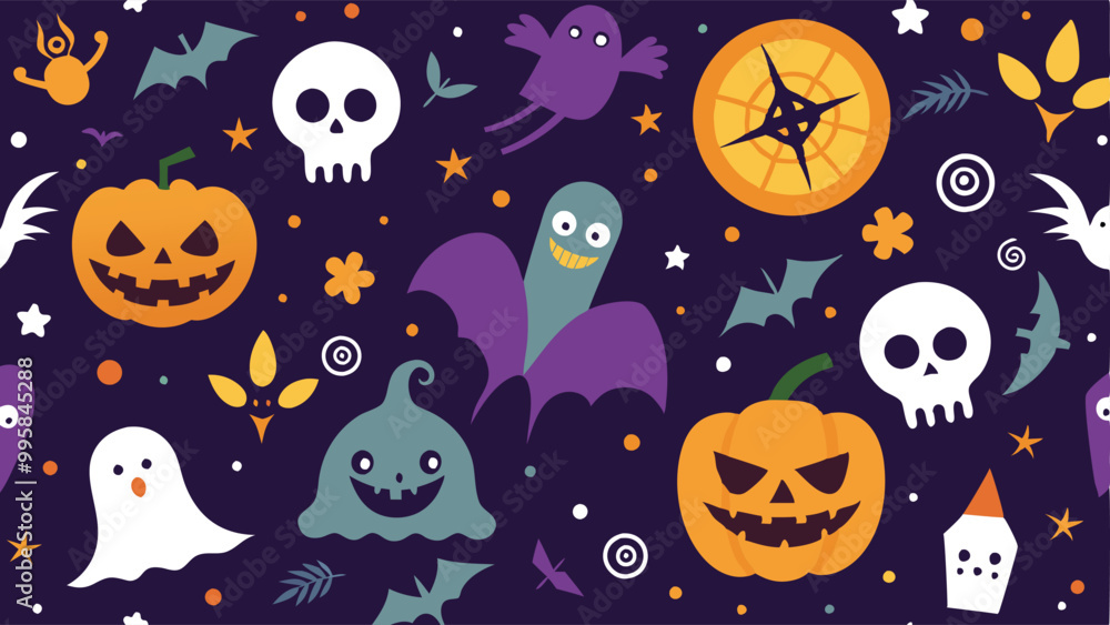 halloween seamless background halloween seamless background
