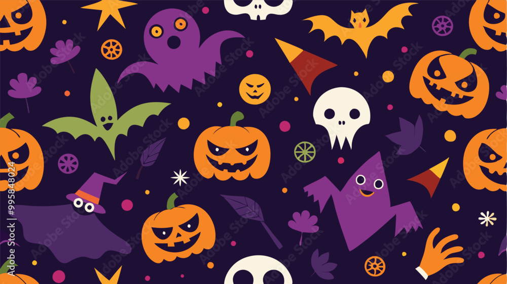 halloween seamless background halloween seamless background