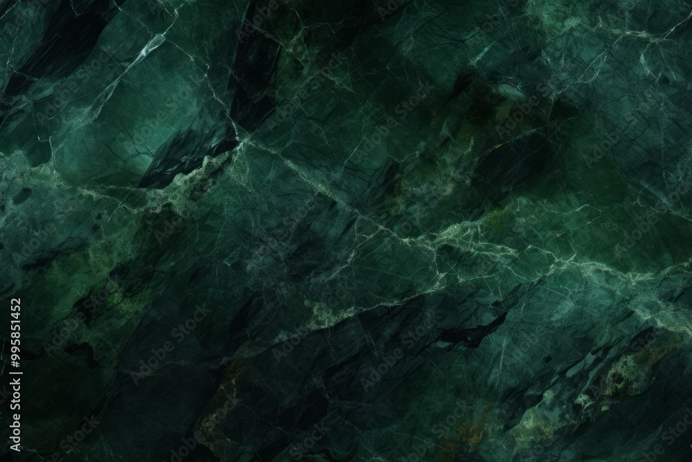Processed collage of luxurious dark green glossy marble texture. Background for banner Processed collage of luxurious dark green glossy marble texture. Background for banner