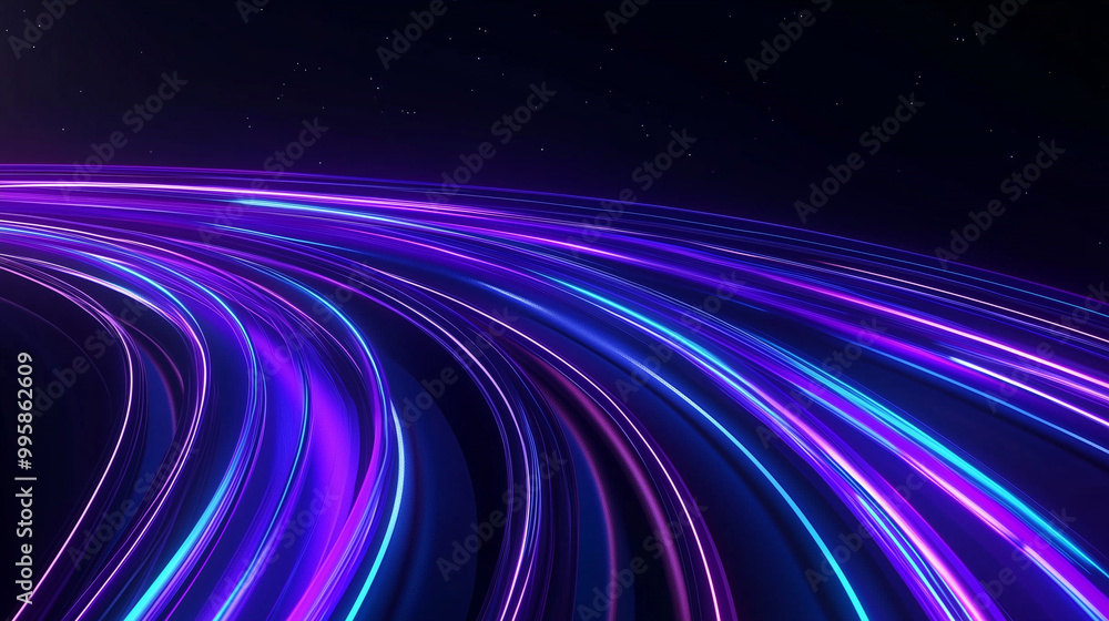 Abstract light speed motion background in blue and purple. Night sky, highway. Business concept. High-res 3D vector. Abstract light speed motion background in blue and purple. Night sky, highway. Business concept. High-res 3D vector.