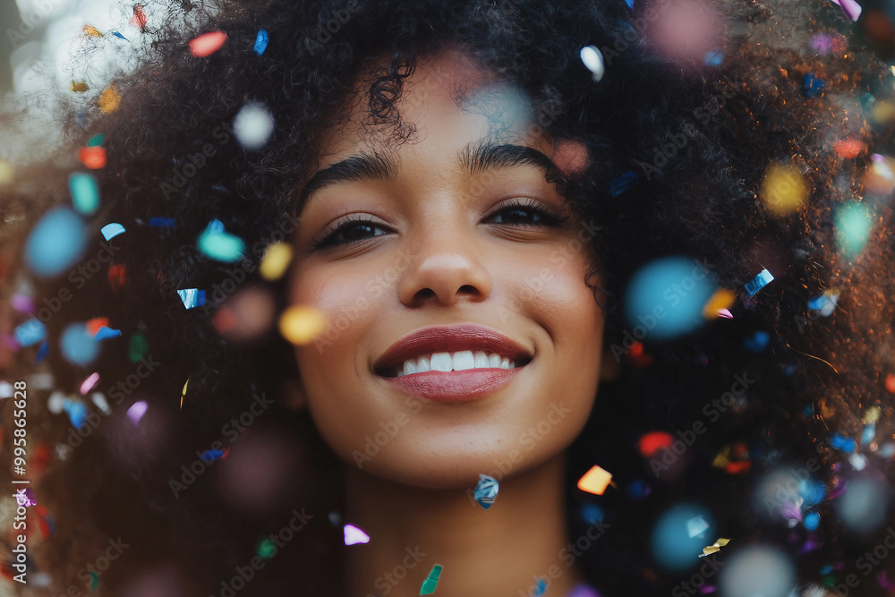 Generative AI image of person celebrating New Year's Christmas by beautifully decorated tree holiday magic advent Generative AI image of person celebrating New Year's Christmas by beautifully decorated tree holiday magic advent