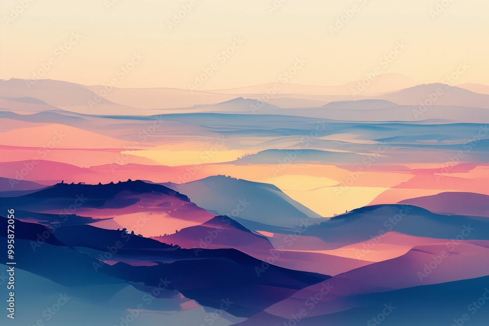 Fototapeta premium Abstract Art: Bright and Unique Concepts