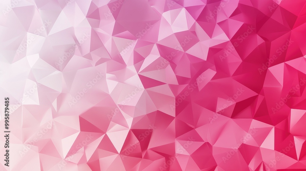 Pastel magenta light pink and deep pink colors blend in a geometric triangle background Low poly design featuring a rumpled triangular origami style gradient in red tones Pastel magenta light pink and deep pink colors blend in a geometric triangle background Low poly design featuring a rumpled triangular origami style gradient in red tones