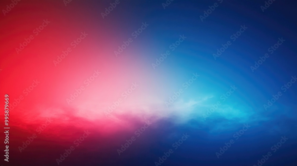 Red and blue gradient background design with a smooth blend of colors Red and blue gradient background design with a smooth blend of colors