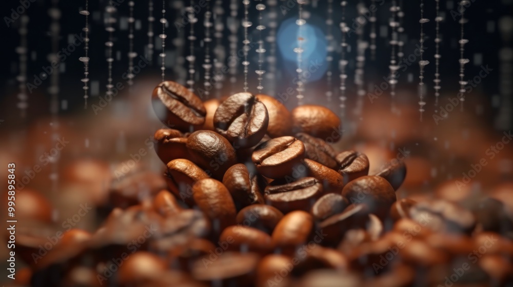 Coffee Beans Macro Photography Coffee Beans Macro Photography