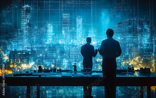 Wallpaper Mural Blueprints for Large-Scale Urban Development Torontodigital.ca