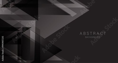 abstract background featuring geometric shapes and layers, utilizing dark colors for a modern, sophisticated look