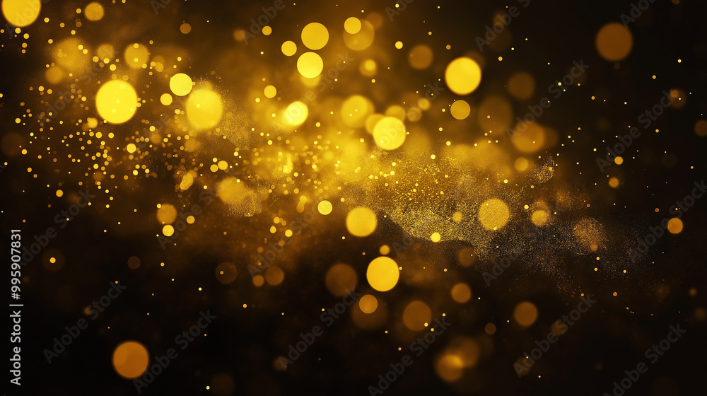 Golden bokeh lights in soft focus, creating a warm and glowing abstract background. Ideal for festive, holiday, or celebratory themes with a smooth and elegant atmosphere Golden bokeh lights in soft focus, creating a warm and glowing abstract background. Ideal for festive, holiday, or celebratory themes with a smooth and elegant atmosphere