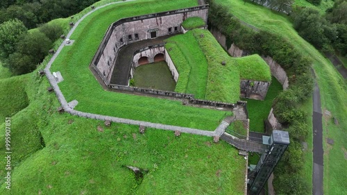 Fuerte de San Marcos entre San Sebastian y Renteria Guipuzkoa